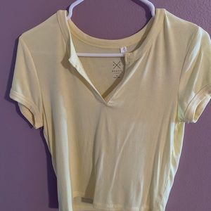Pacsun crop top v neck
